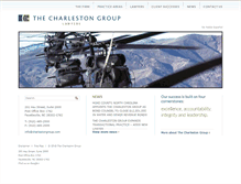 Tablet Screenshot of charlestongroup.com